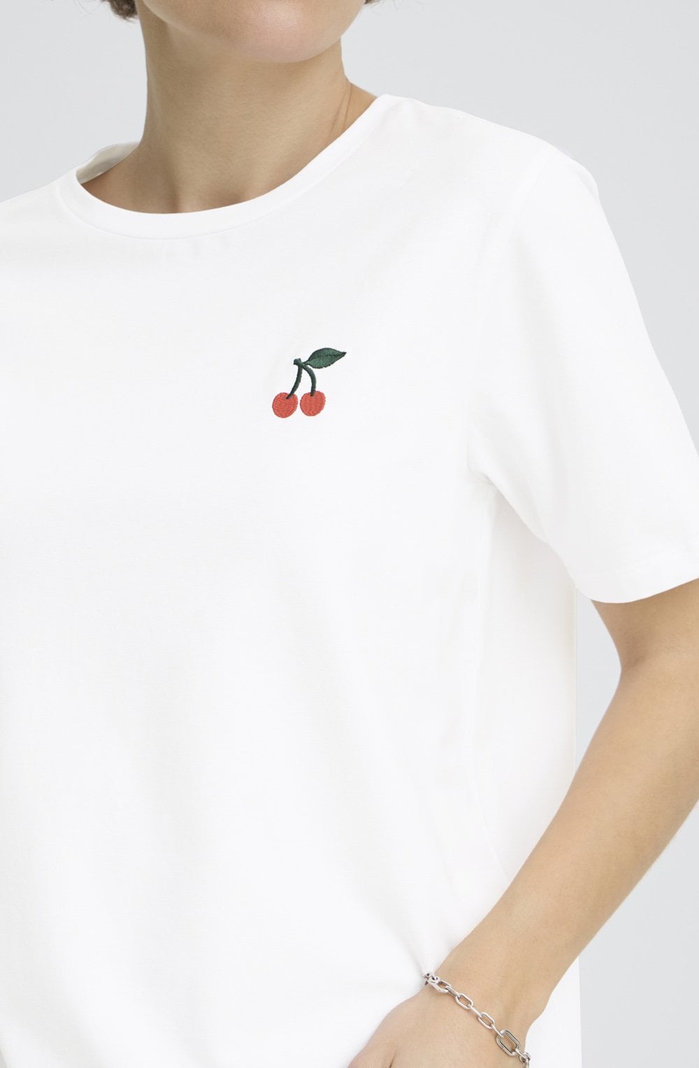 Pandinna Optical White Cherry T Shirt