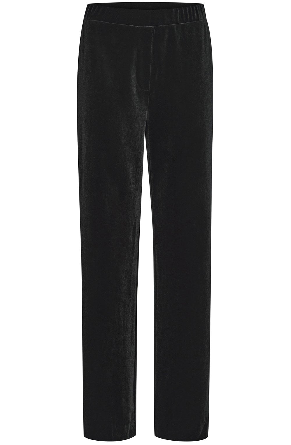 Perlina Black Velvet Touch Trousers
