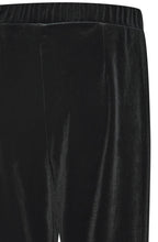 Perlina Black Velvet Touch Trousers