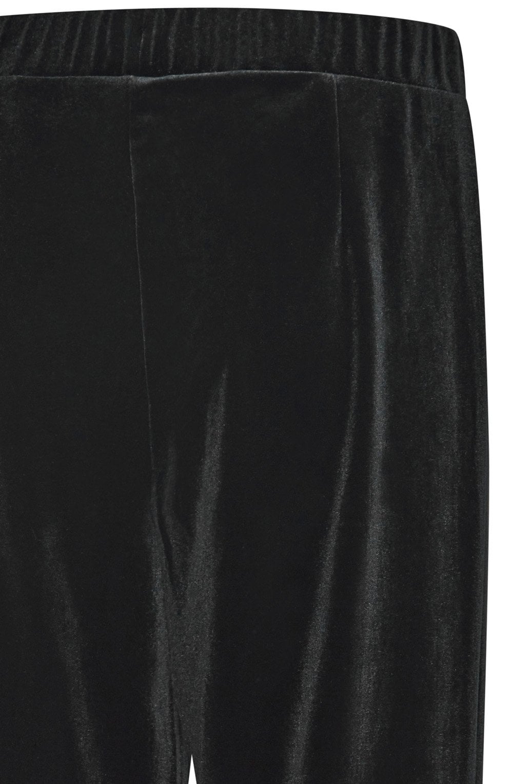 Perlina Black Velvet Touch Trousers