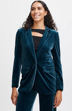 Perlina Reflecting Pond Velvet Touch Blazer