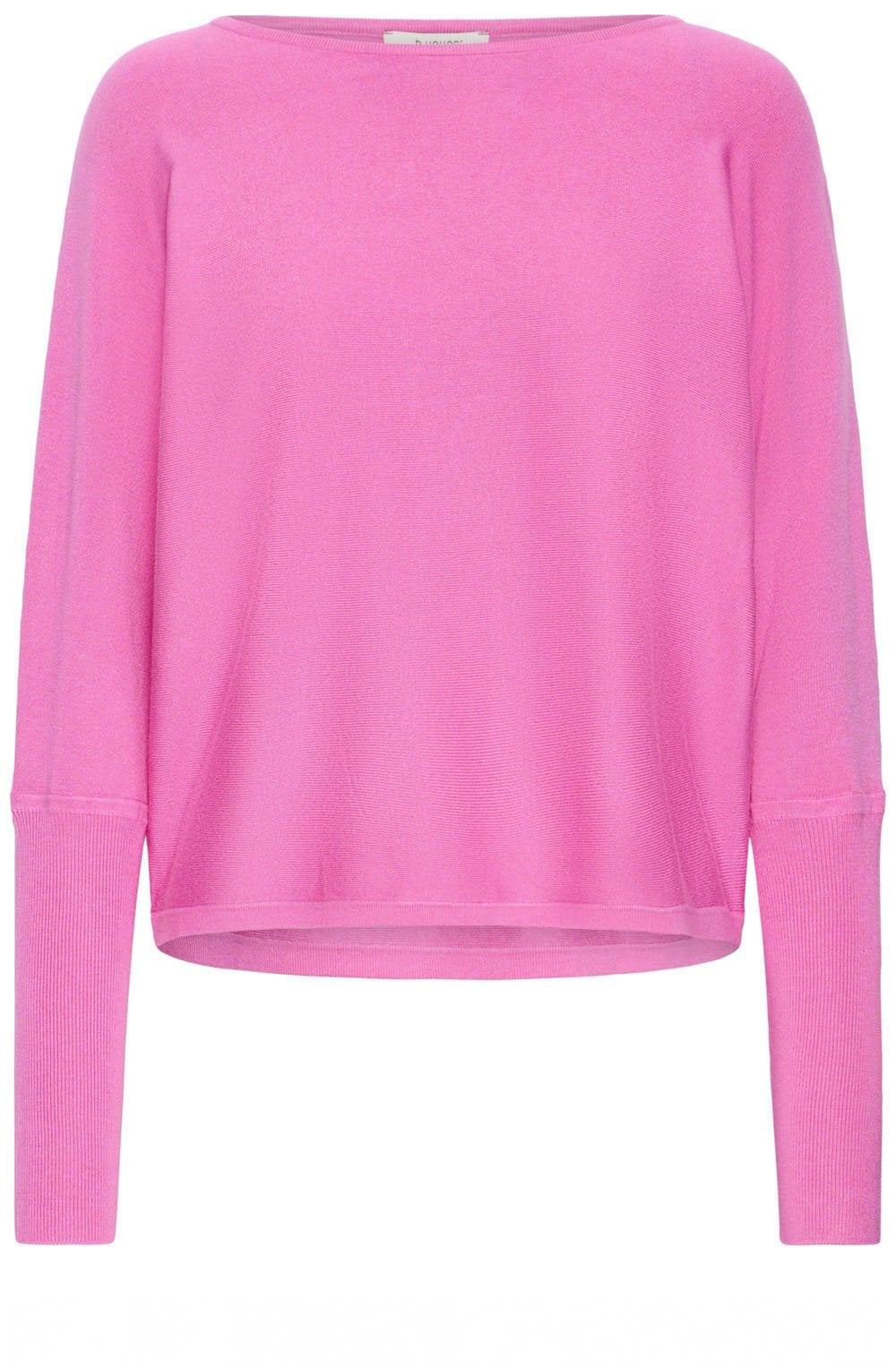 Phlox Pink Bat Wing Oversized Jumper