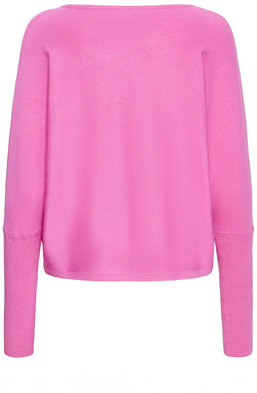 Phlox Pink Bat Wing Oversized Jumper