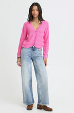 Phlox Pink Scalloped Edge Mikala Cardigan