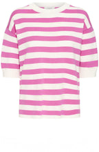 Phlox Pink Striped Summer Pullover