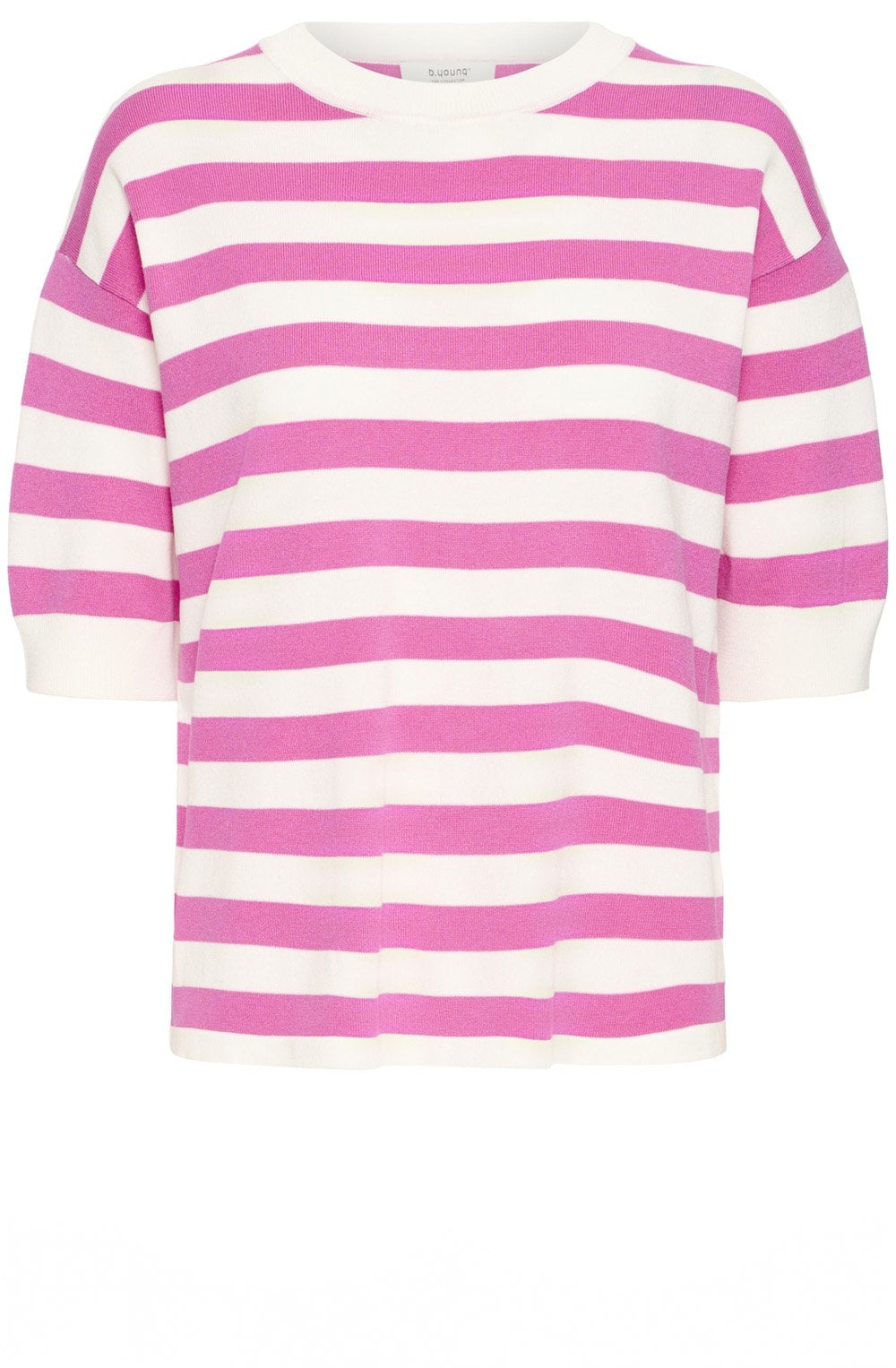 Phlox Pink Striped Summer Pullover