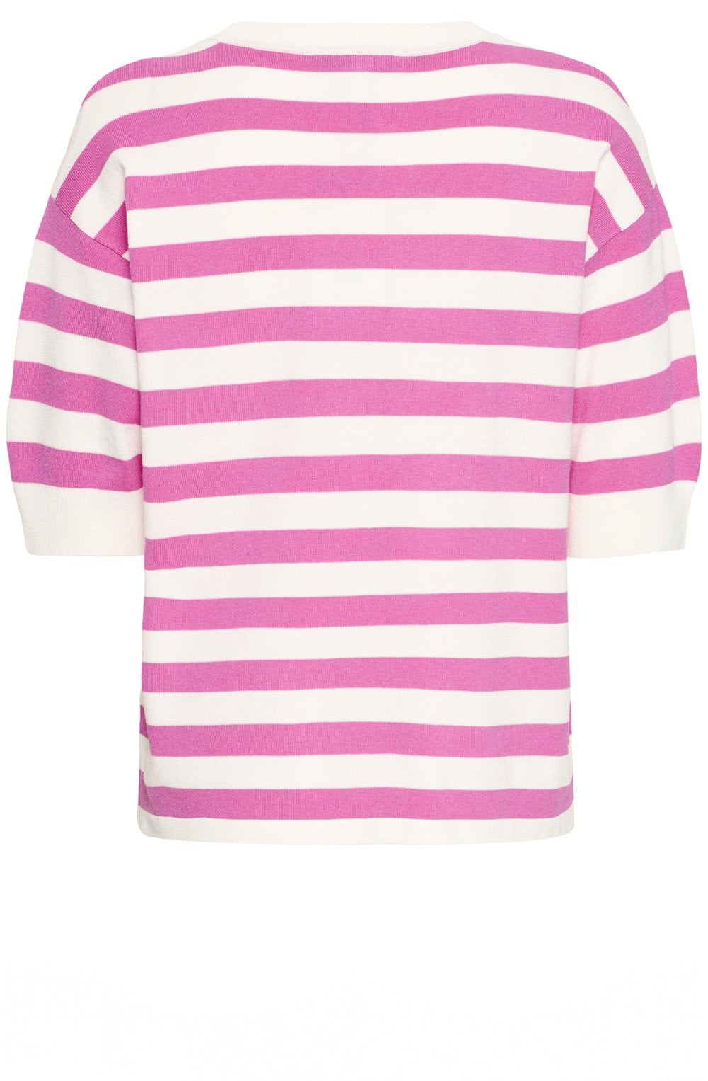 Phlox Pink Striped Summer Pullover