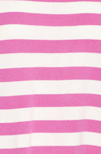 Phlox Pink Striped Summer Pullover