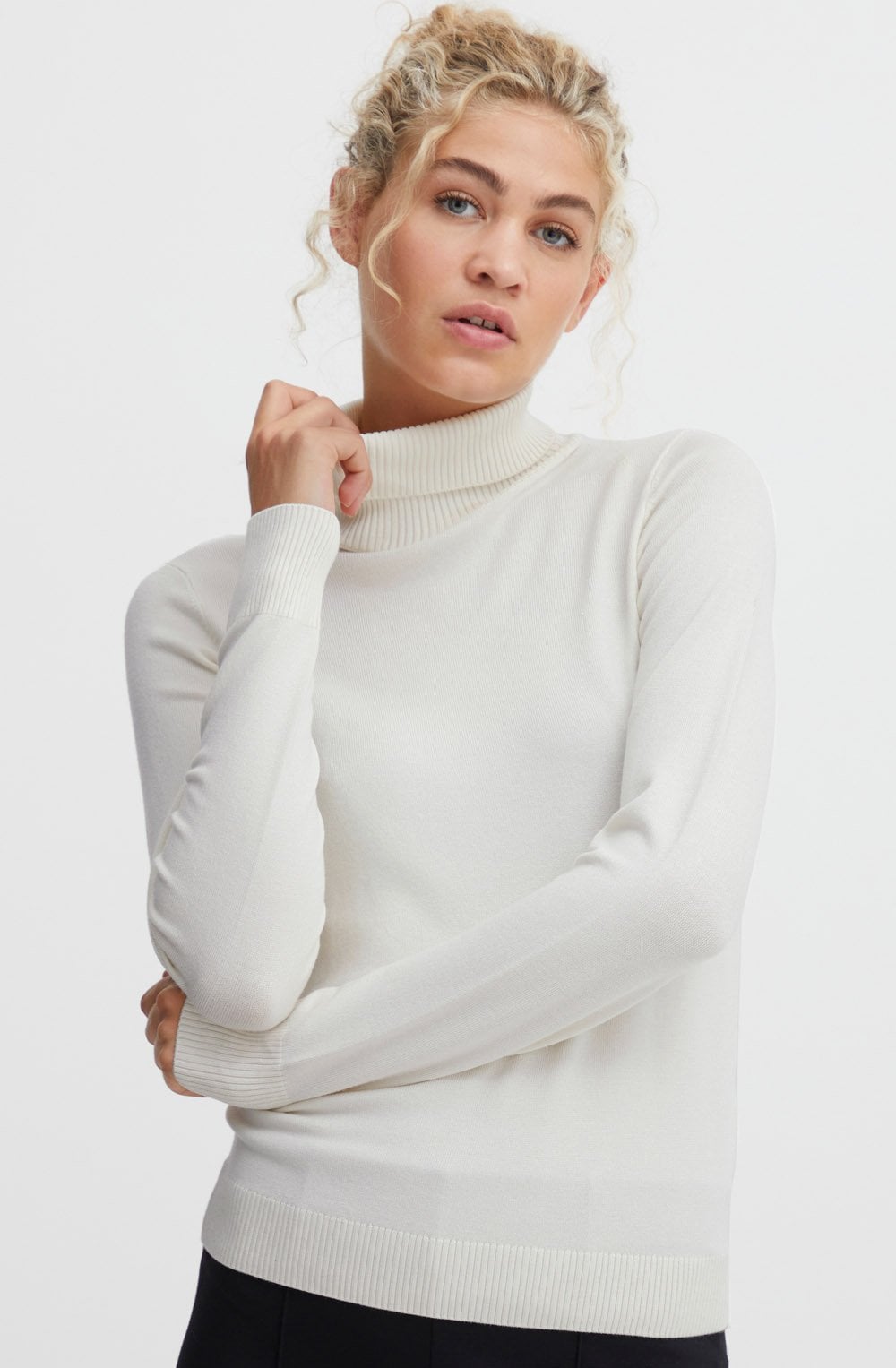 Pimba Birch Roll Neck Jumper
