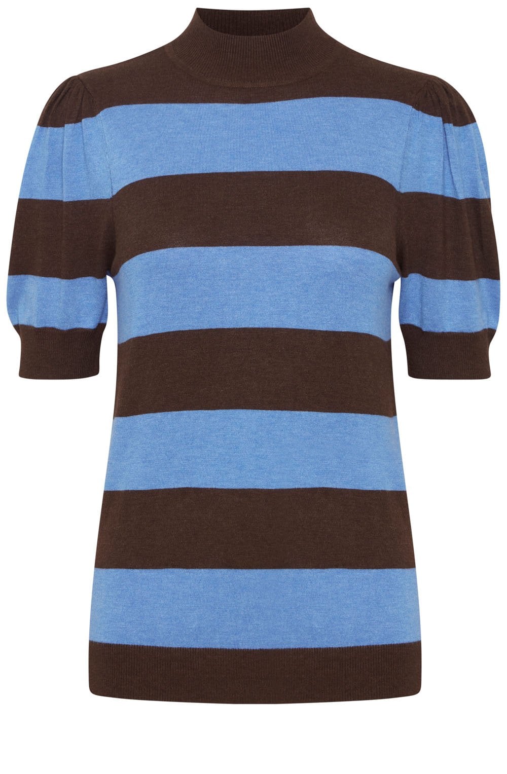 Pimba Provence and Chicory Short Sleeved Sweater