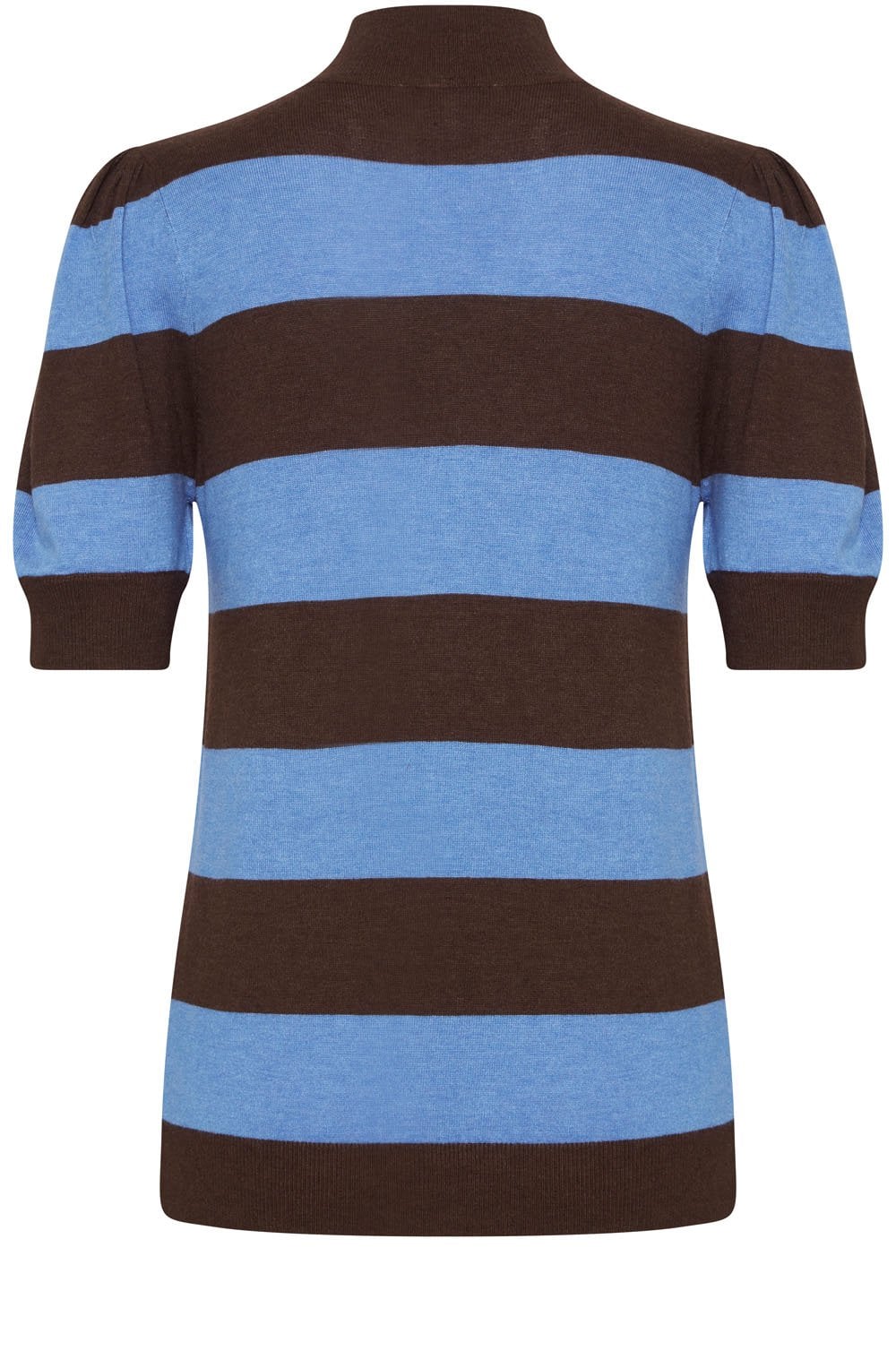 Pimba Provence and Chicory Short Sleeved Sweater
