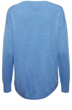 Pimba Provence Blue Relaxed Sweater