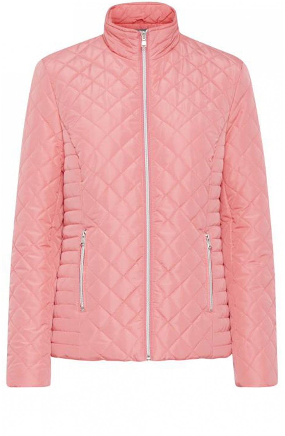Pink Quilted Jacket