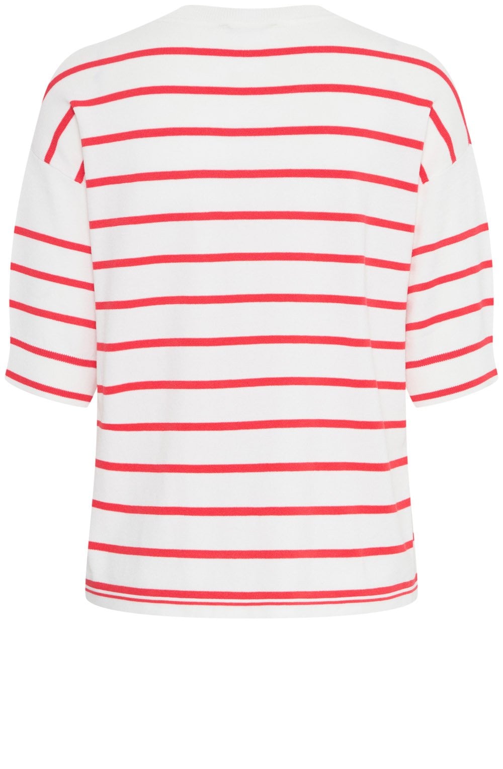 Poinsettia Stripes Knitted T Shirt