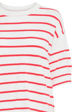 Poinsettia Stripes Knitted T Shirt