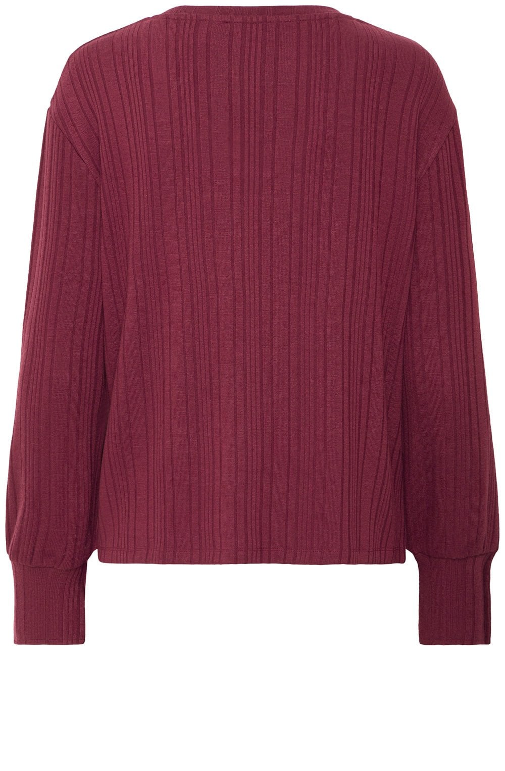 Port Royale V Neck Button Cuff Top