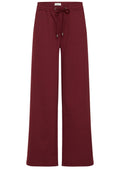 Port Royale Wide Leg Weighted Jersey Trousers