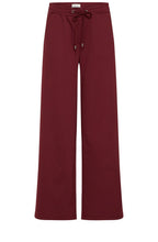 Port Royale Wide Leg Weighted Jersey Trousers