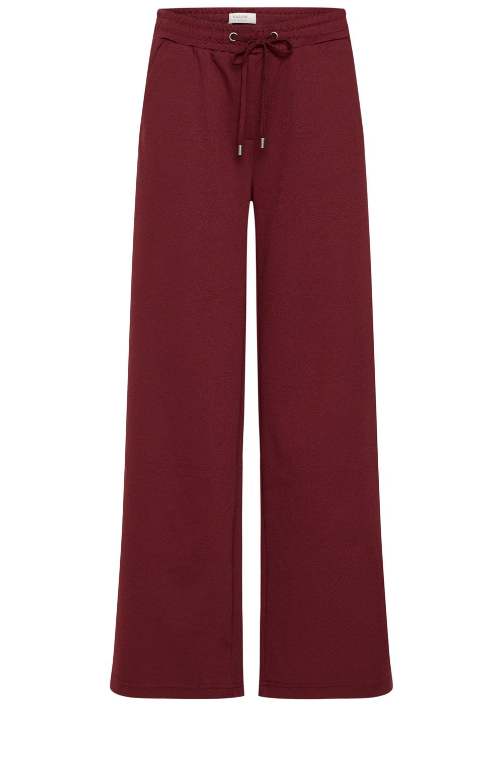 Port Royale Wide Leg Weighted Jersey Trousers