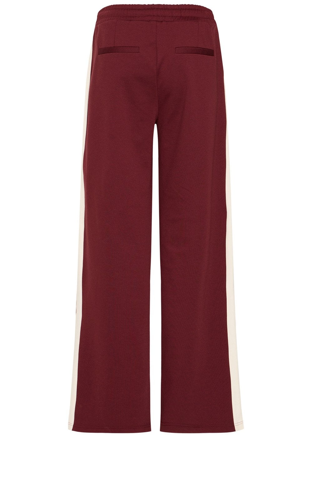Port Royale Wide Leg Weighted Jersey Trousers