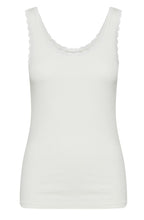 Posey Off White Lace Detail Vest