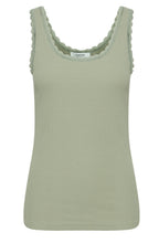 Posey Seagrass Lace Detail Vest