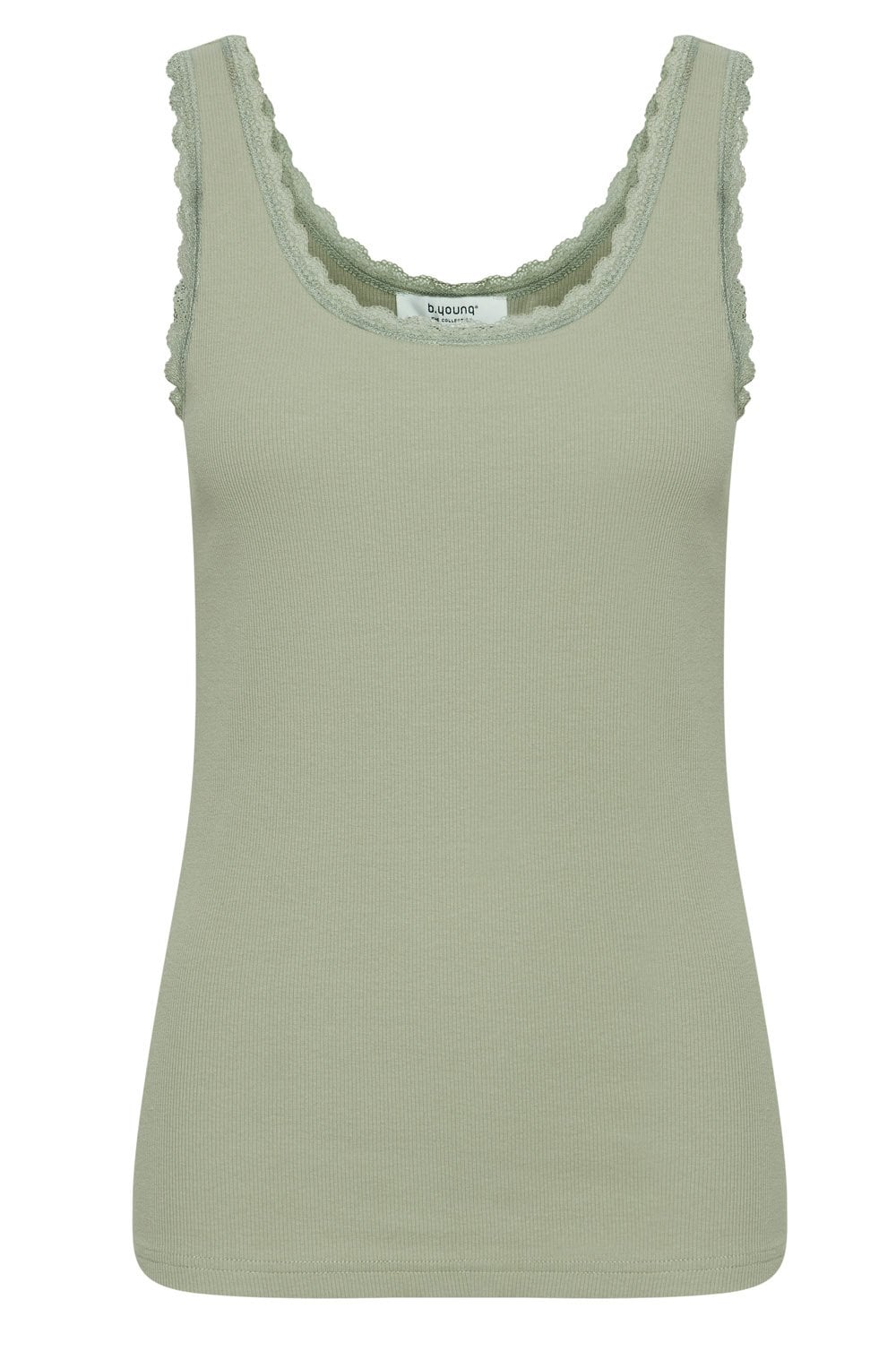 Posey Seagrass Lace Detail Vest