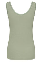 Posey Seagrass Lace Detail Vest
