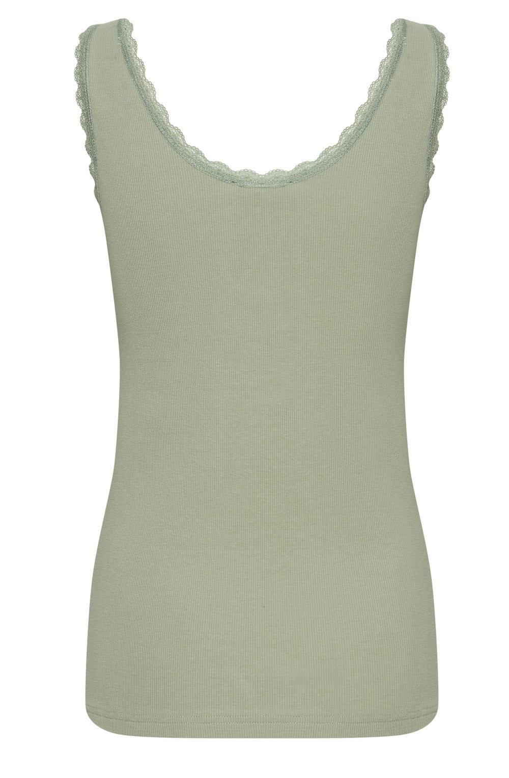 Posey Seagrass Lace Detail Vest