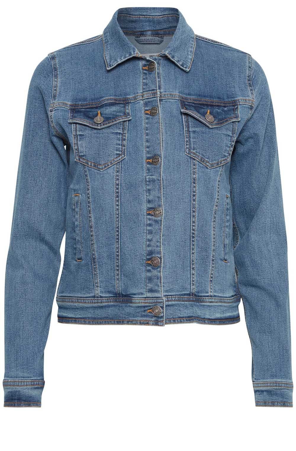 Pully Mid Blue Denim Jacket