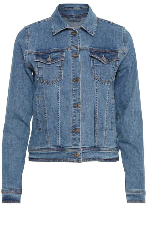 Pully Mid Blue Denim Jacket