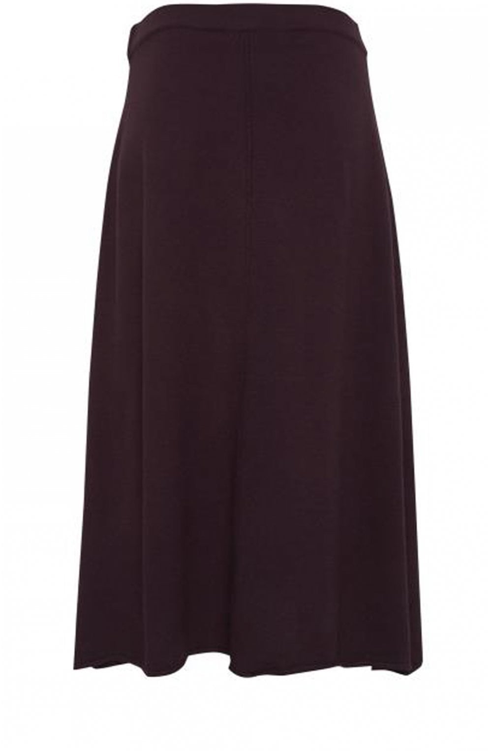 Purple Fine Knit Skirt