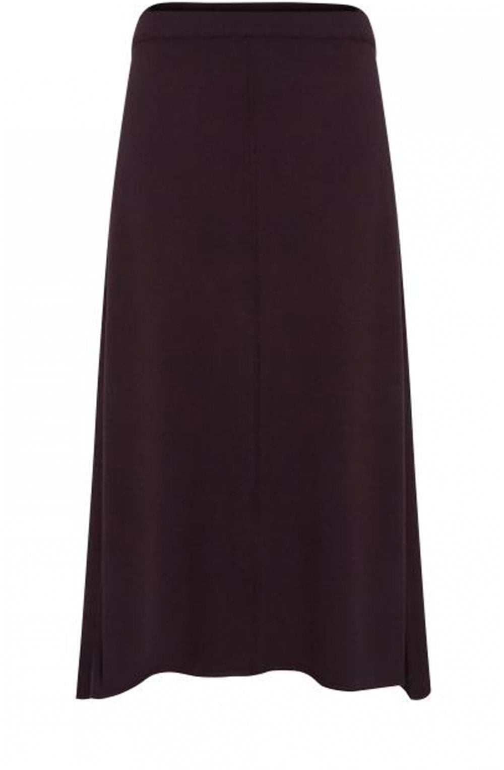 Purple Fine Knit Skirt