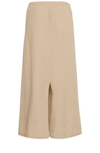 Rainy Day Hummus Linen Mix Skirt