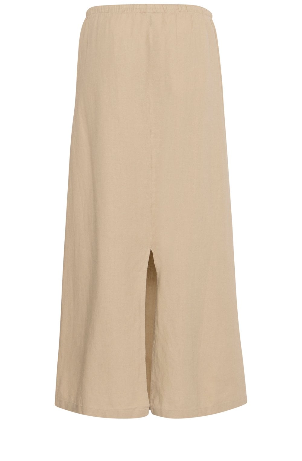 Rainy Day Hummus Linen Mix Skirt