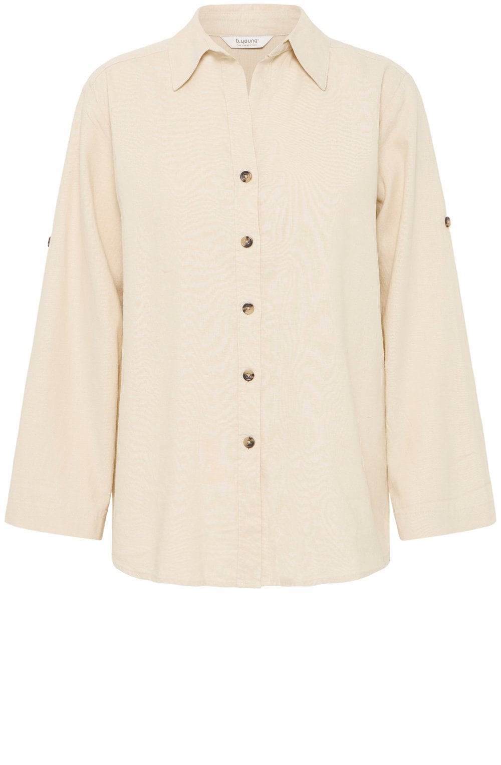 Rainy Day Linen Mix Oversized Shirt