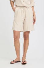 Rainy Day Melange Linen Mix Shorts