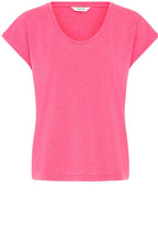 Raspberry Rose Melange Shimmer T Shirt