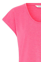 Raspberry Rose Melange Shimmer T Shirt