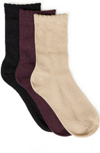 Red and Gold Shimmer Socks Gift Box