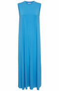 Rexima Blithe Blue Jersey A Line Dress
