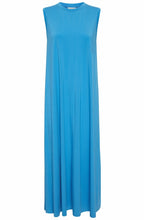 Rexima Blithe Blue Jersey A Line Dress