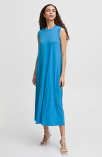 Rexima Blithe Blue Jersey A Line Dress