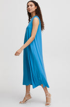 Rexima Blithe Blue Jersey A Line Dress