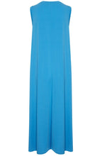 Rexima Blithe Blue Jersey A Line Dress