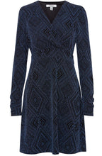 Rimlo Reflecting Pond Sparkle Wrap dress