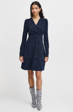Rimlo Reflecting Pond Sparkle Wrap dress