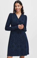 Rimlo Reflecting Pond Sparkle Wrap dress