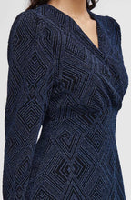 Rimlo Reflecting Pond Sparkle Wrap dress