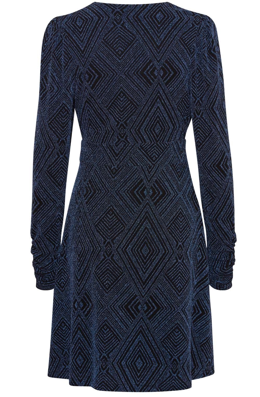 Rimlo Reflecting Pond Sparkle Wrap dress